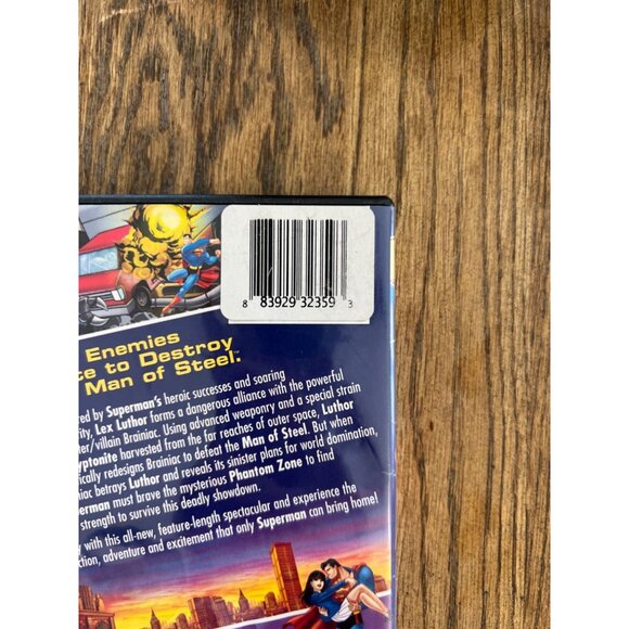 Superman Brainiac Attacks DVD Original Movie Animated Action - Picture 3 of 4